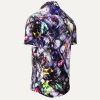 Herren Hemd Kurzarm TEMPERAMENT – GERMENS artfashion – 100 % Baumwolle - Größe 5XL
