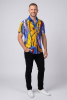 Sommerhemd Herren NEPTUNS PARTY - 100 % Baumwolle - 10 Größen von XS - 6XL - außergewöhnliches Design - feinste Verarbeitung - Stoffe Made in Germany - limitiert und exklusiv