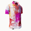 Camisa de verano para hombre VERVE SAPHIR - 100 % algodón - 10 tallas, de la XS a la 6XL - diseño excepcional - confección de primera calidad - tejidos «Made in Germany» - edición limitada y exclusiva