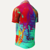 Kurzarmhemd Herren Sommer VERVE SMARAGD – GERMENS artfashion – 100 % Baumwolle - Größe 5XL
