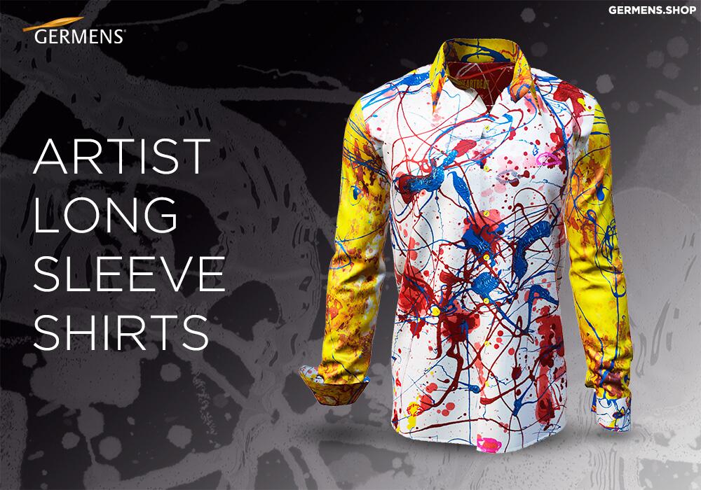 Fashion Design Artist Longe Sleeve Shirt from GERMENS art fashion