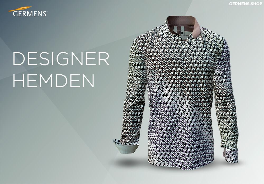 Herren Hemd Designer Langarm von GERMENS