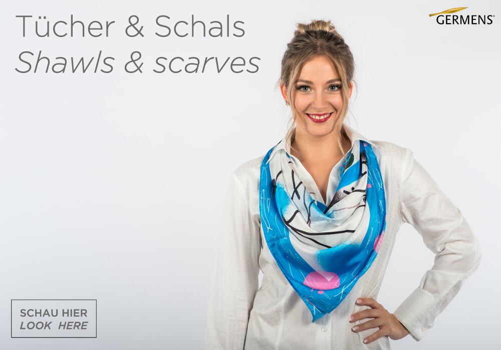 ausgefallene Schals und Tücher von GERMENS artfashion