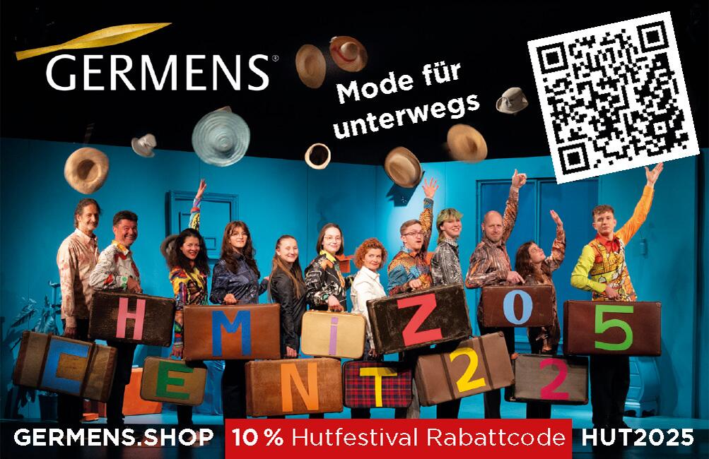 GERMENS ist mit dem Fritz Theater auf dem Hutfestival 2025 in Chemnitz unterwegs