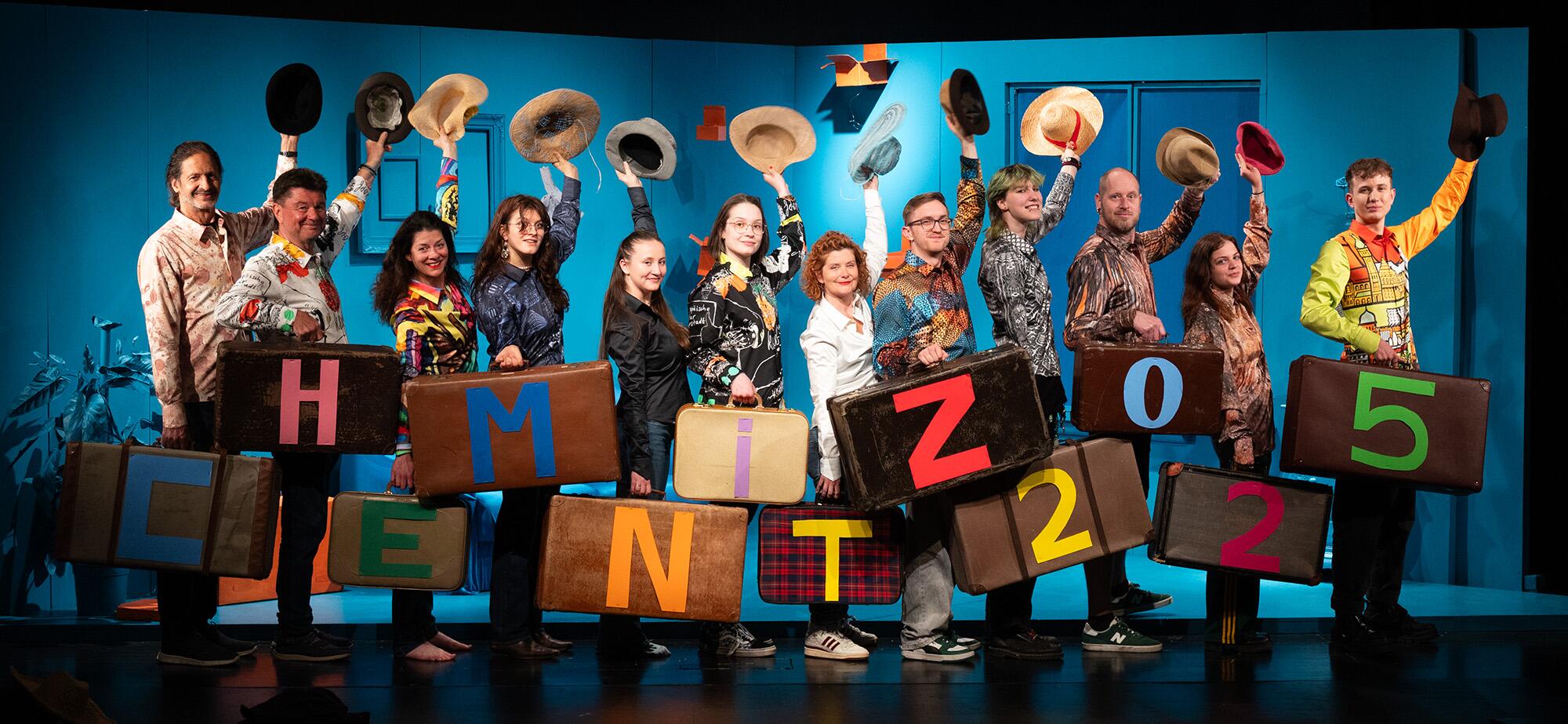 GERMENS ist mit dem Fritz Theater auf dem Hutfestival 2025 in Chemnitz unterwegs