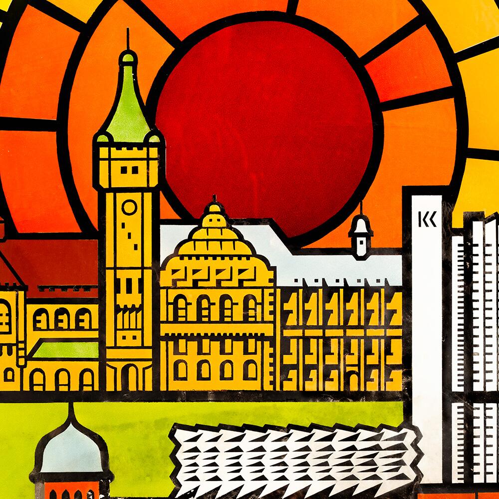 Detail des Designs KARL-MARX-STADT von GERMENS artfashion
