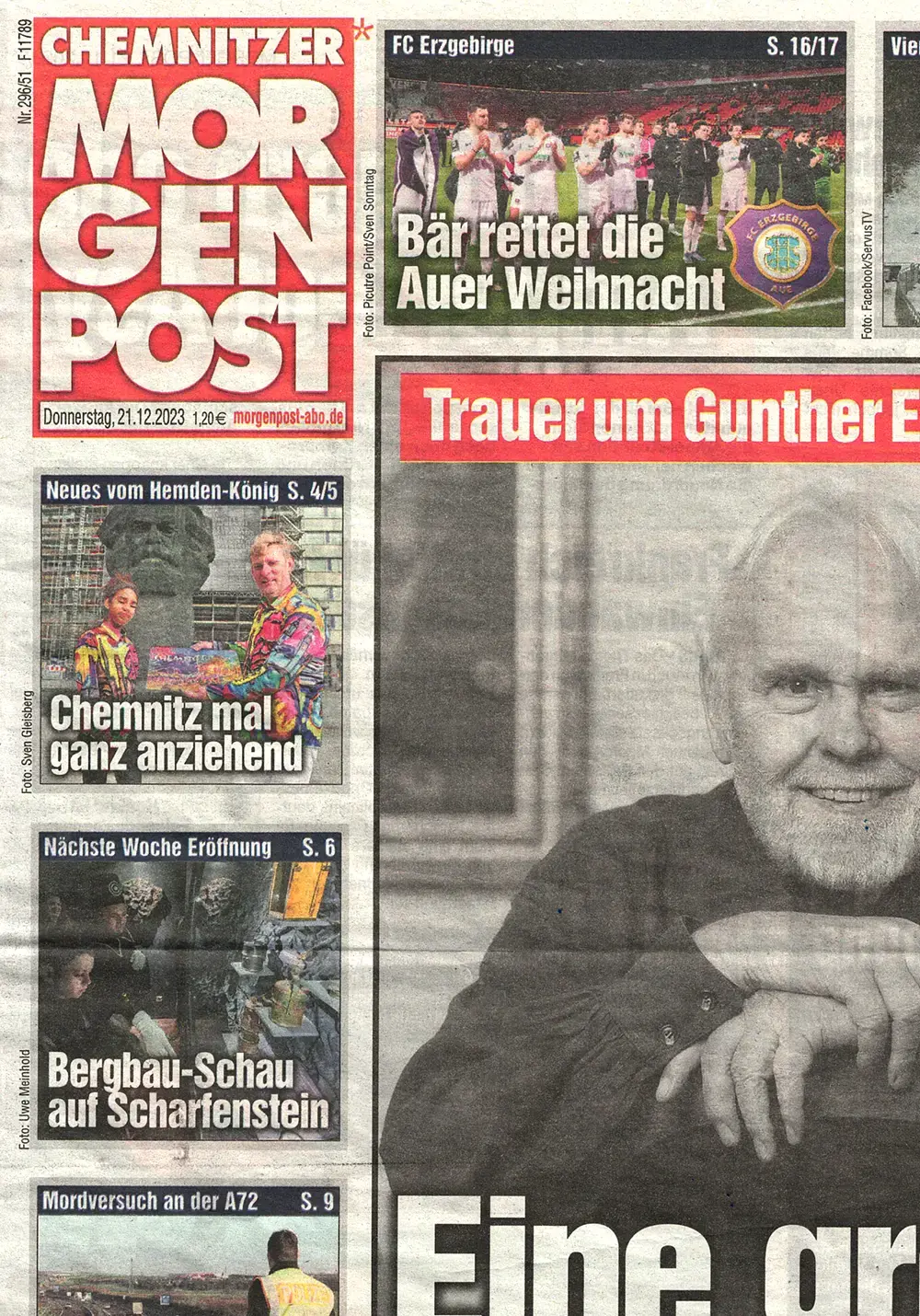 Freie Presse berichtet über René König und Kai Schmidt Reise in Miami - 14. Dezember 2019