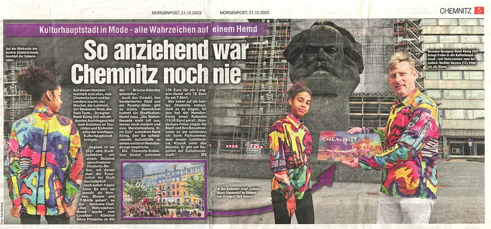 Freie Presse berichtet über Kai Ebel in Chemnitz - 16.09.2019
