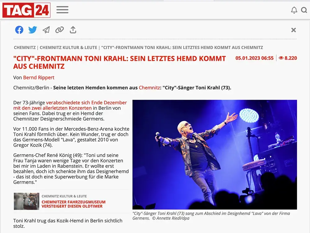 Freie Presse berichtet über politisches Megaplakat - 28.8.2019