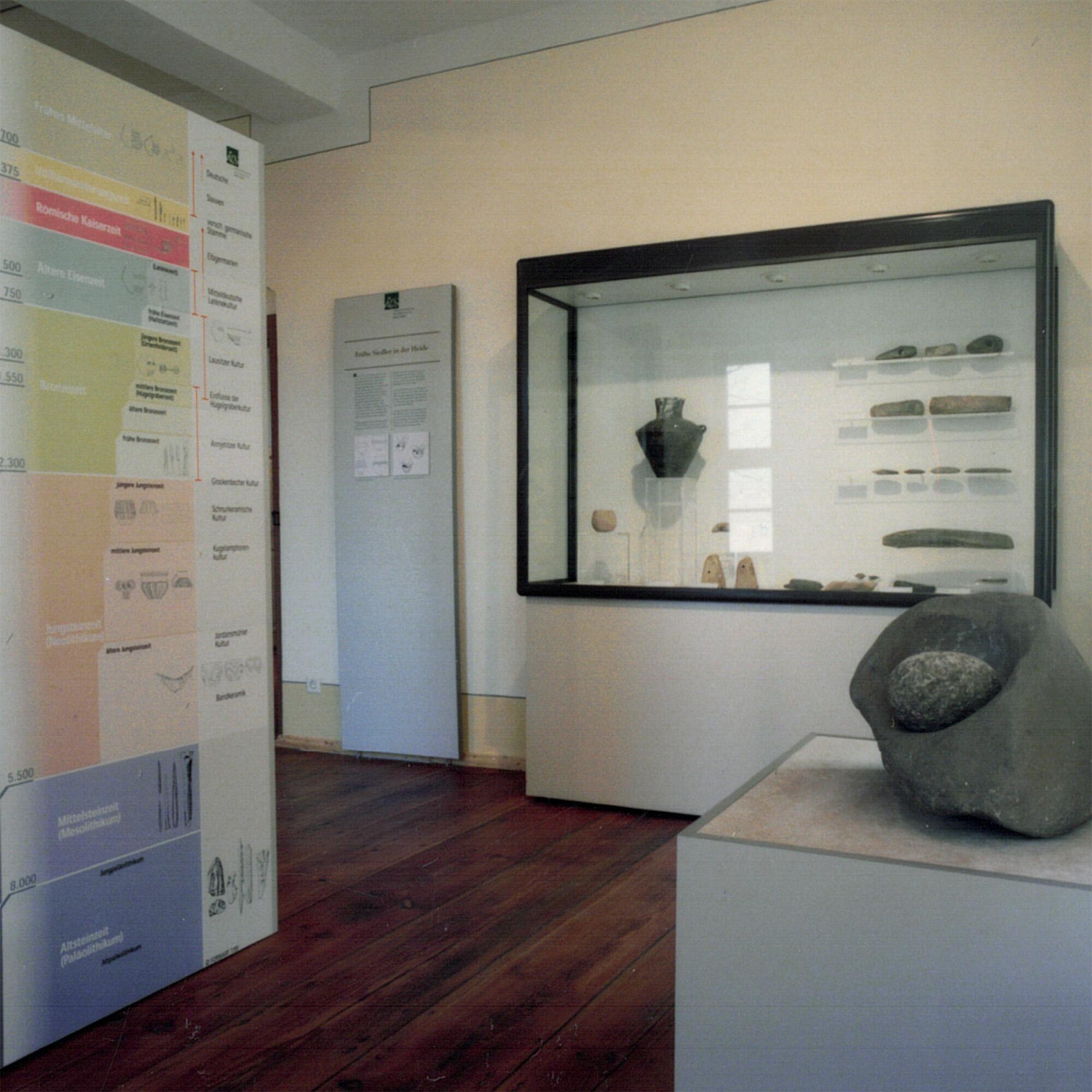 Ausstellung zur Stadtgeschichte im Landwirtschaftsmuseum der Dübener Heide Burg Düben