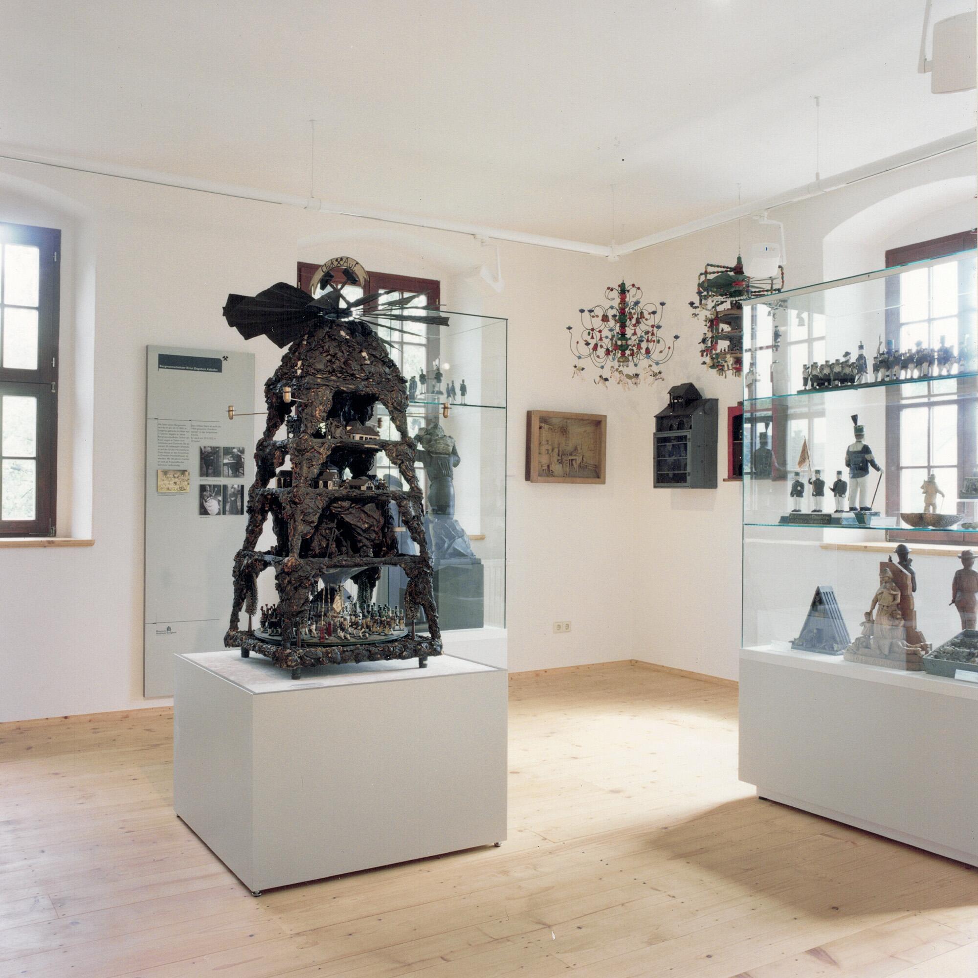 Ausstellung zur Stadtgeschichte Brand-Erbisdorf im Museum Huthaus Einigkeit Brand-Erbisdorf