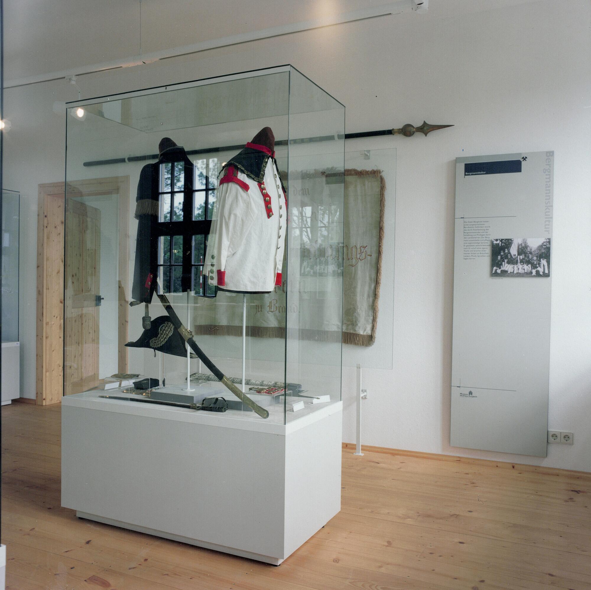 Ausstellung zur Stadtgeschichte Brand-Erbisdorf im Museum Huthaus Einigkeit Brand-Erbisdorf