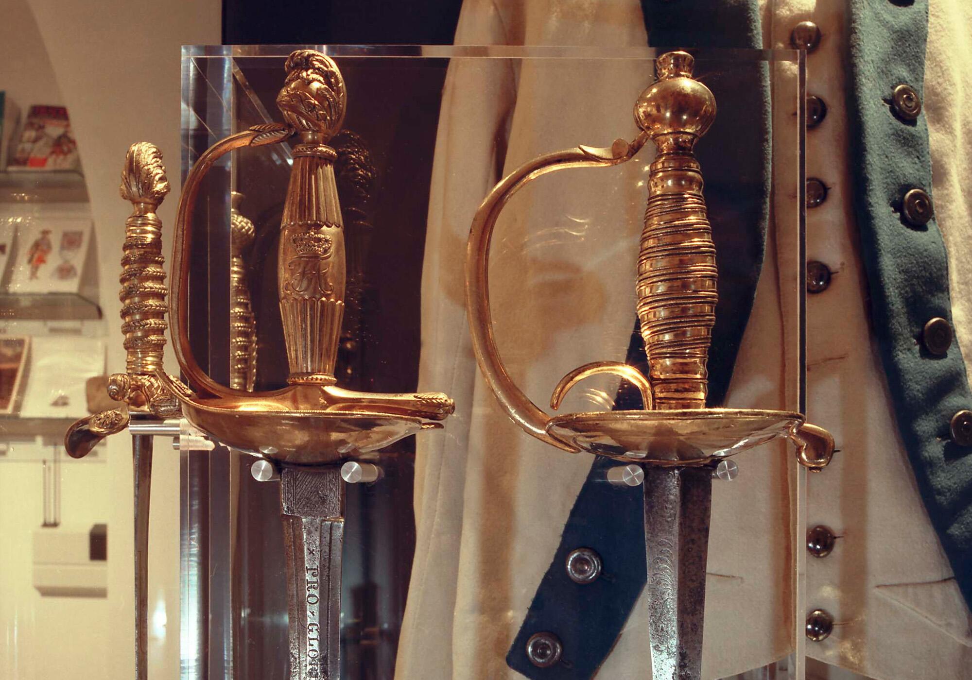 Ausstellung zur Sächsischen Militärgeschichte im Museum für Sächsische Militärgeschichte 1806 bis 1815 in Königshain