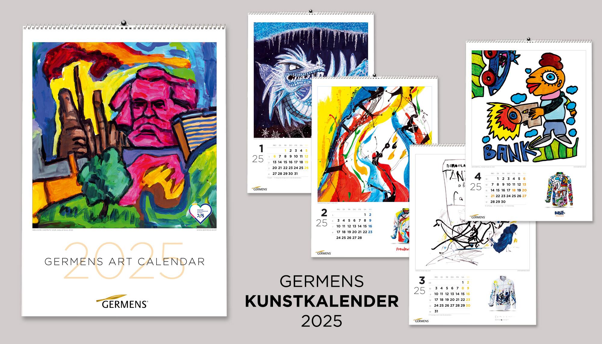 GERMENS art calendar 2025