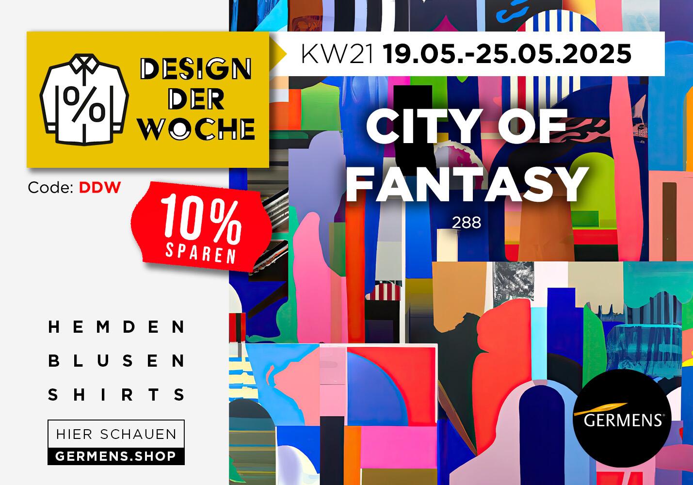 Design der Woche - Jede Woche verschiedene Produkte eines Design 10 % günstiger mit dem Code DDW bestellen
