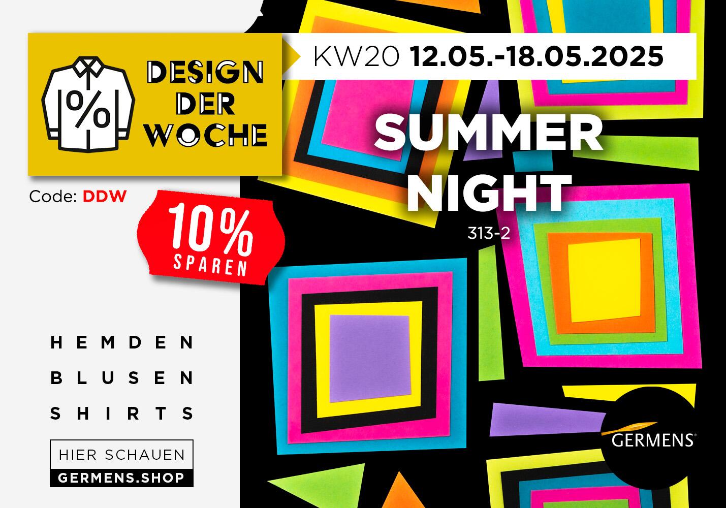 Design der Woche - Jede Woche verschiedene Produkte eines Design 10 % günstiger mit dem Code DDW bestellen