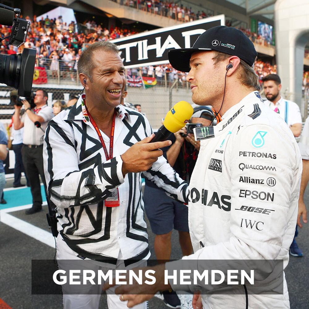 GERMENS Hemden mit Kai Ebel bei Formel 1