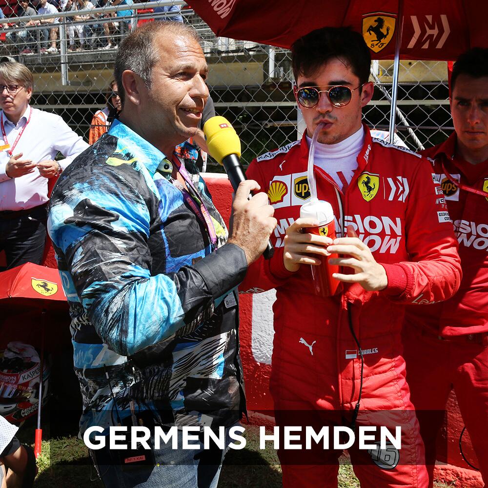 GERMENS Hemden mit Kai Ebel bei Formel 1