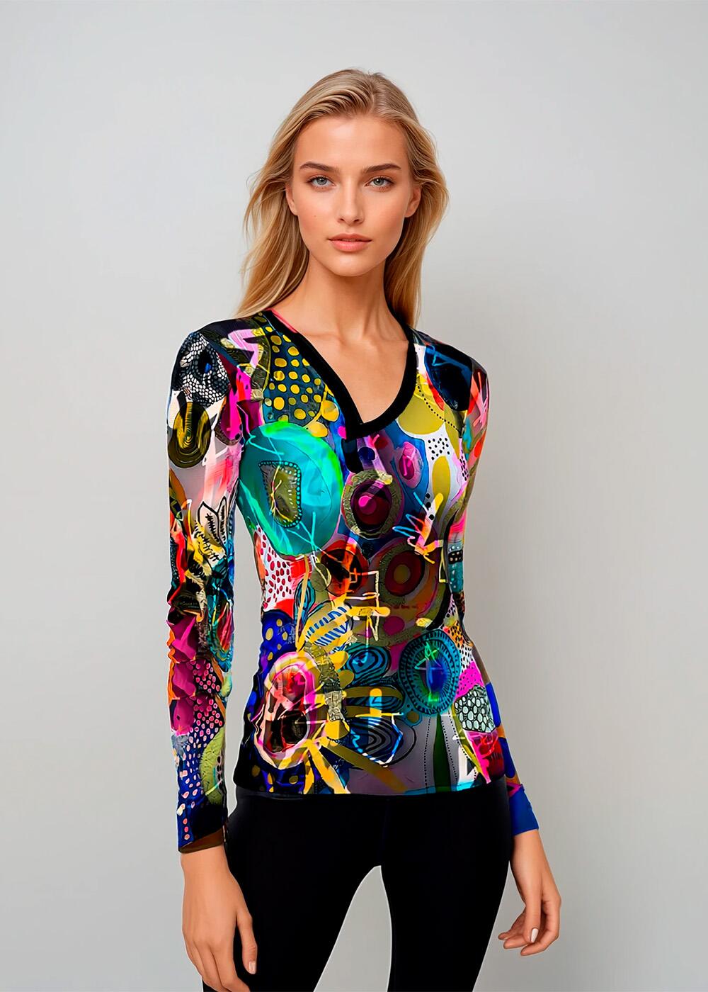 Damen Langarmshirt POPJARDIN