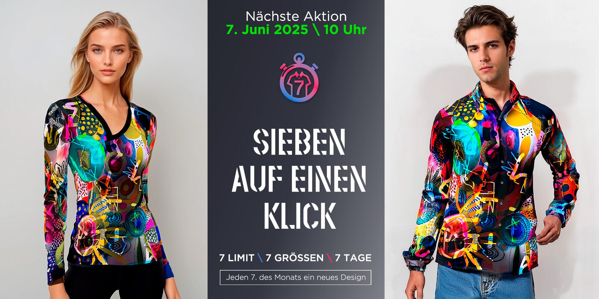 Nächst SIEBEN AUF EINEN KLICK Aktion beginnt am 7. Juni 2025 - 10 Uhr