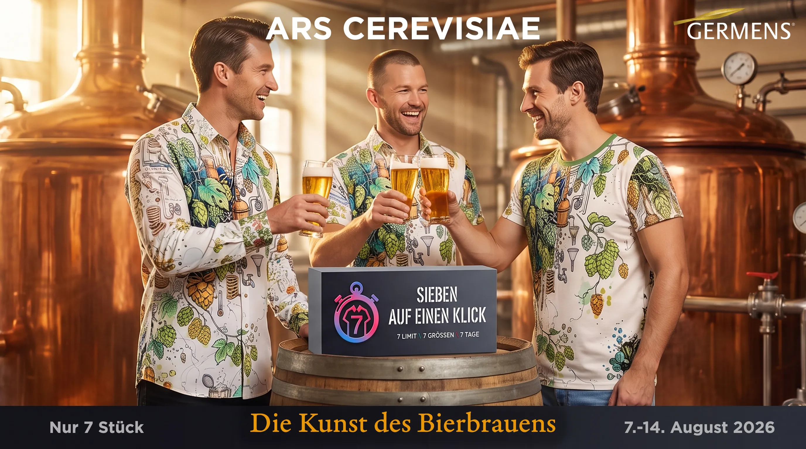 ARS CEREVISIAE - Sieben auf einen Klick 7.-14. August 2026