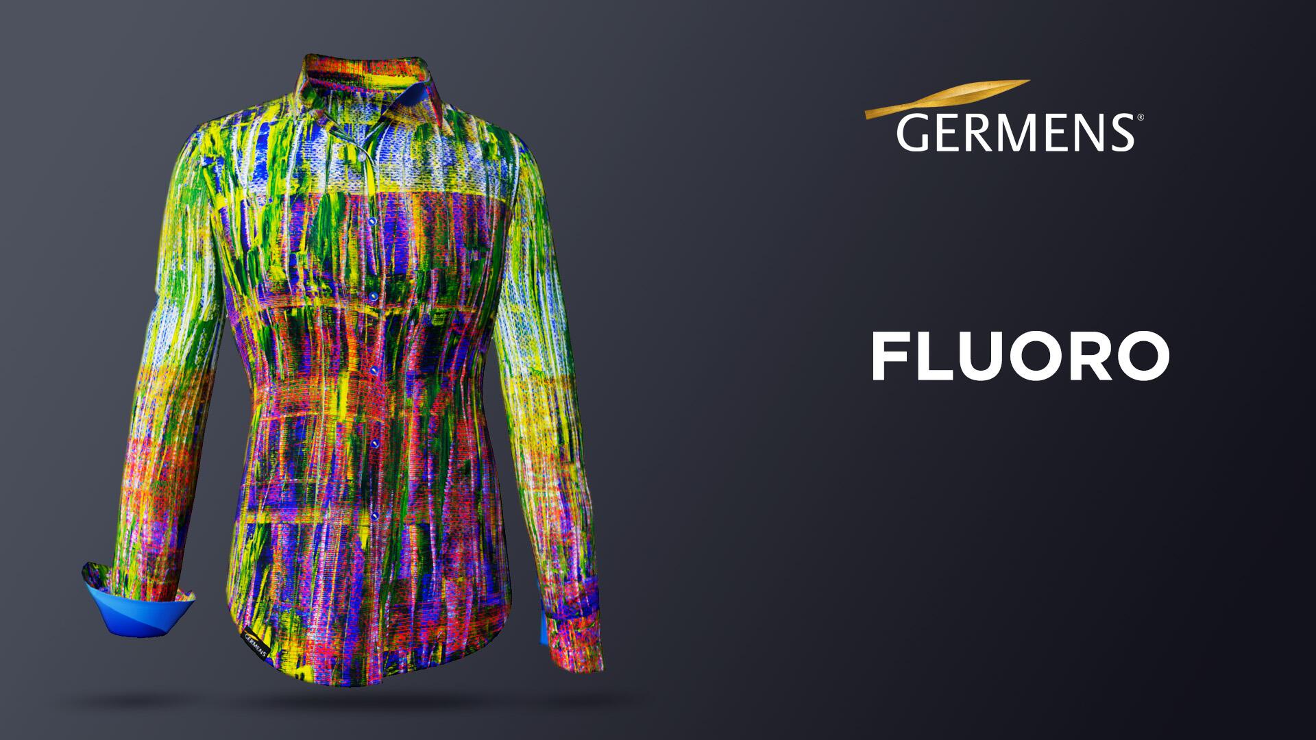 Bunte Bluse FLUORO von GERMENS