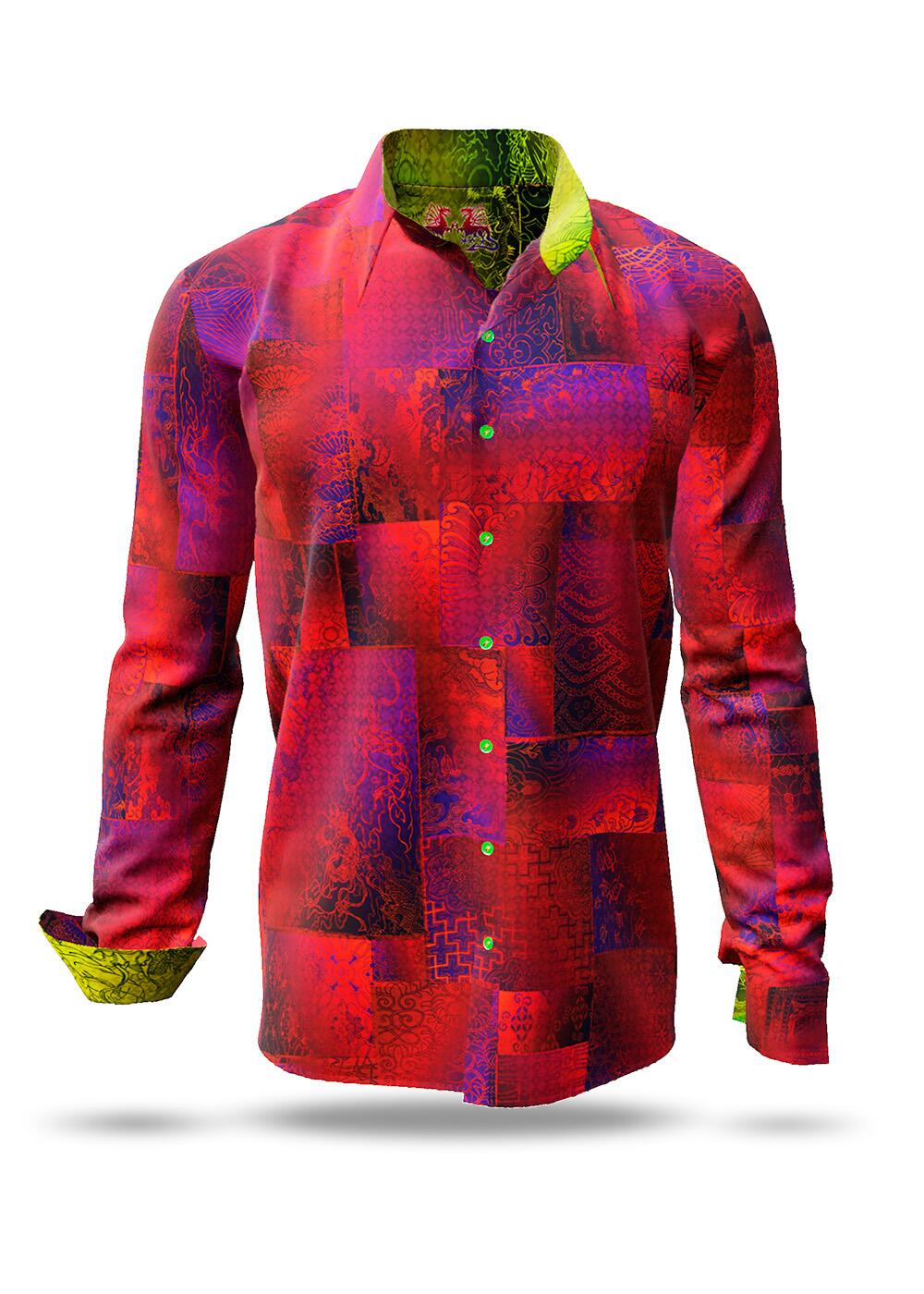 rotes Hemd Herren DRACO ROT von GERMENS artfashion