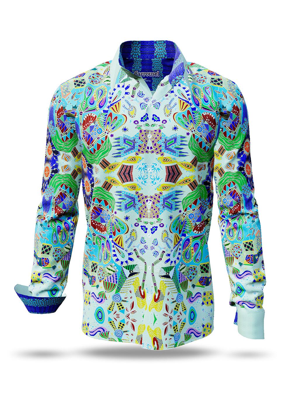türkises Hemd Herren CARROUSEL MINT von GERMENS artfashion