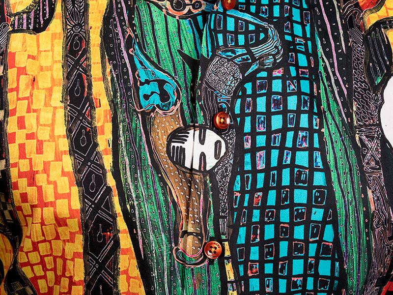buntes Hemd Herren JIMIMBI SOUL von GERMENS artfashion - 100 % Baumwolle - Made in Germany
