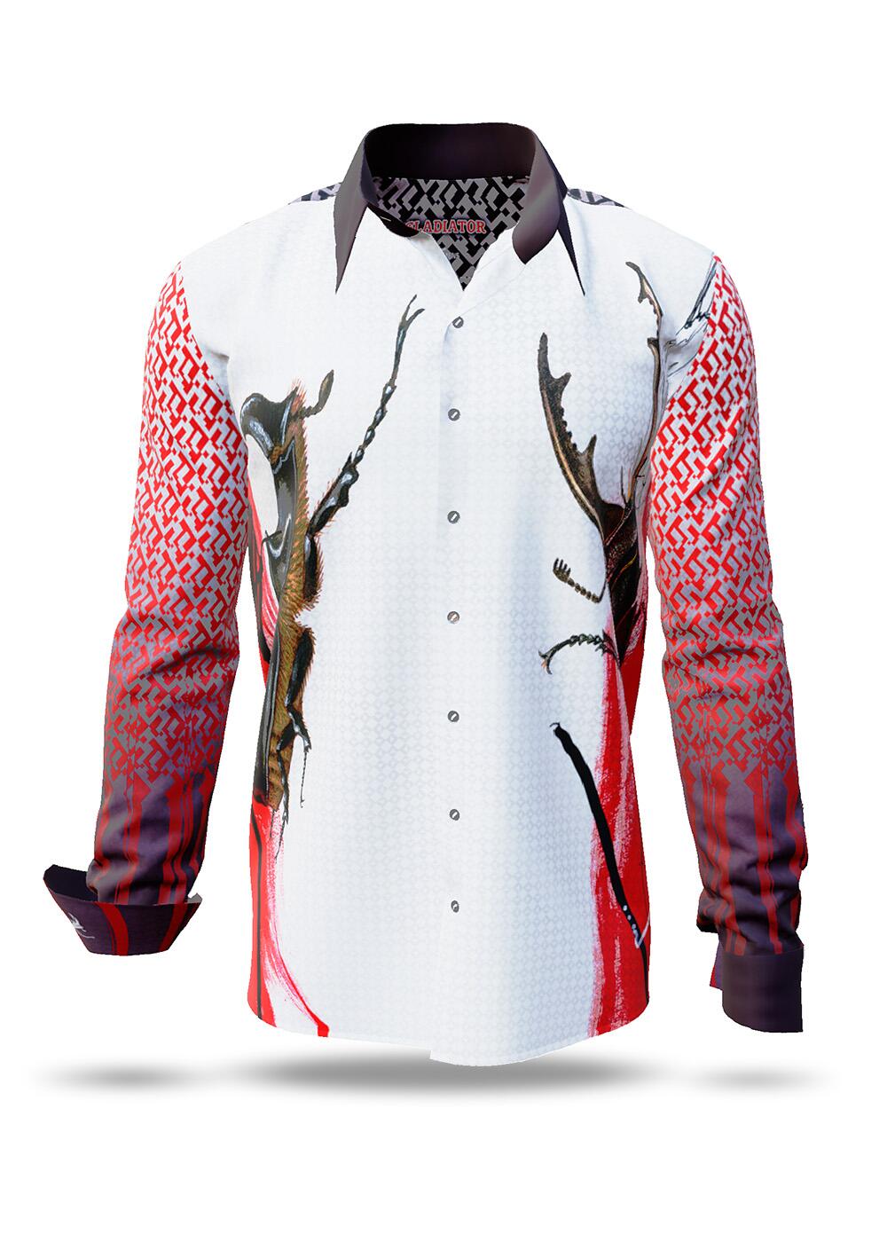 rotes Hemd Herren GLADIATOR von GERMENS artfashion