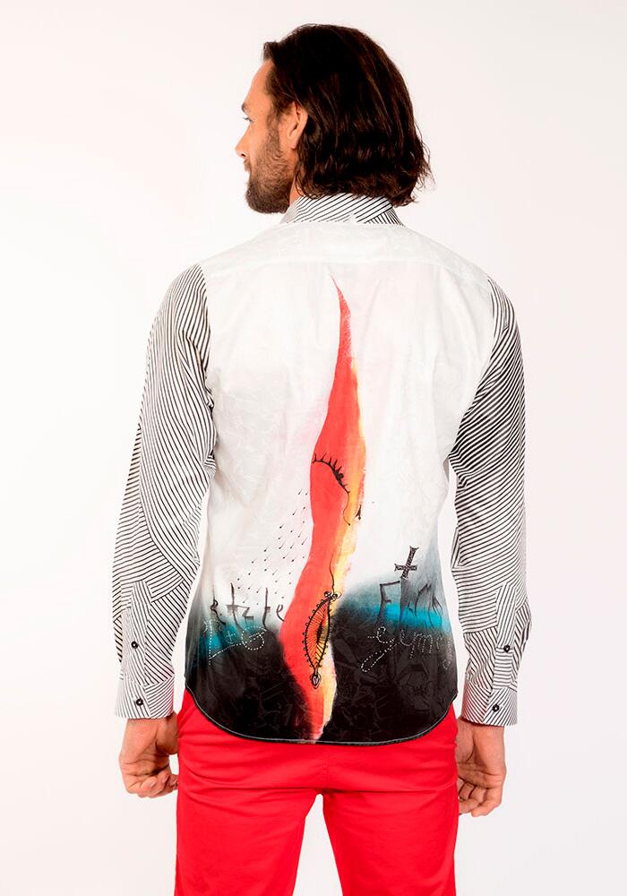 buntes Hemd Herren Langarm HERZBLUT von GERMENS artfashion