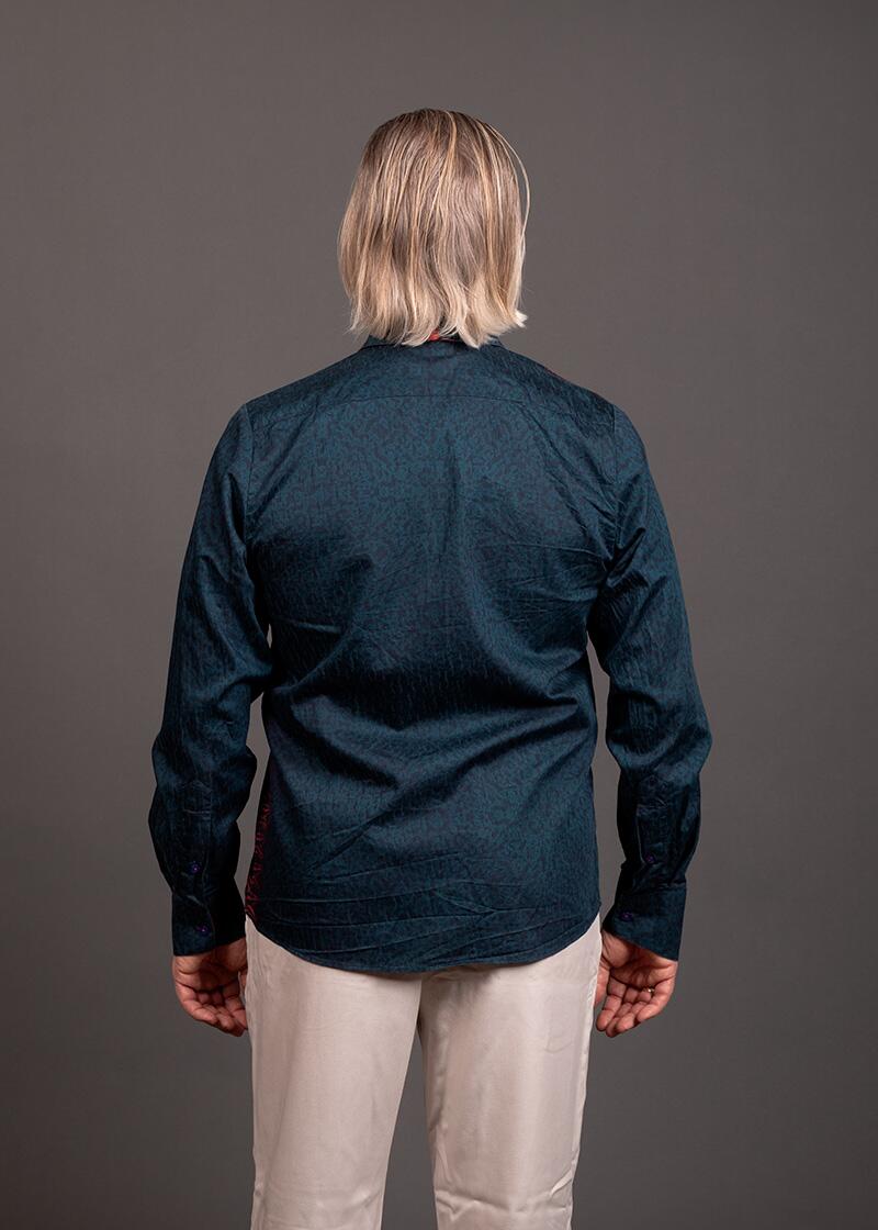dunkelblaues Hemd Herren LBN von GERMENS artfashion - 100 % Baumwolle - Made in Germany
