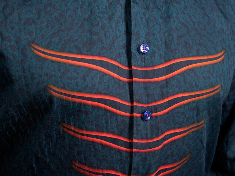 dunkelblaues Hemd Herren LBN von GERMENS artfashion - 100 % Baumwolle - Made in Germany