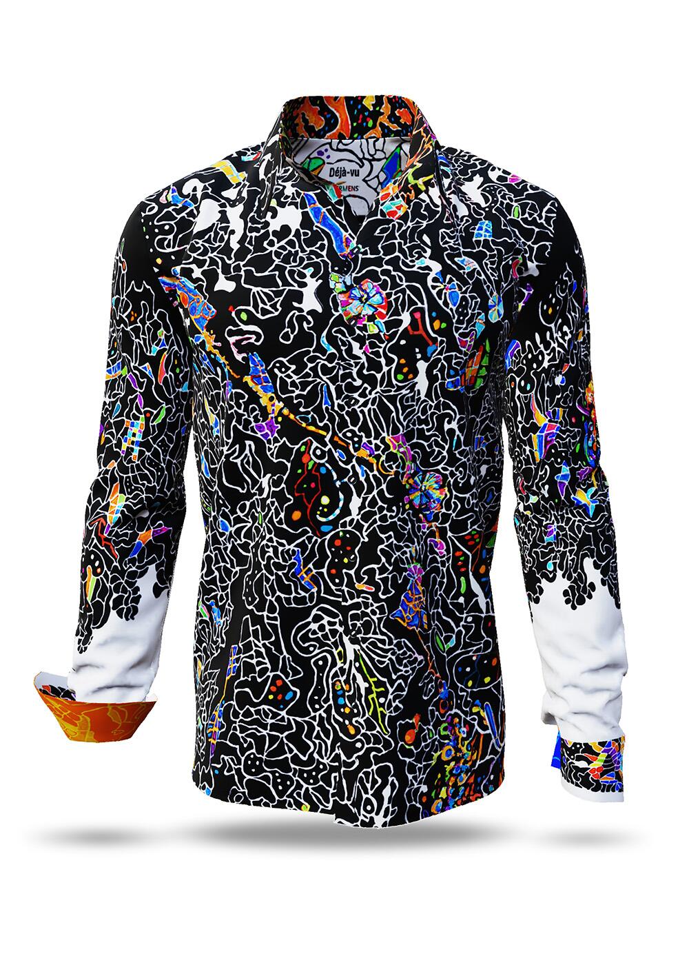 dunkles Hemd Herren DÉJÀ VU von GERMENS artfashion
