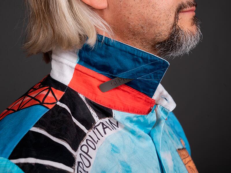 buntes Hemd Herren SAVOIR VIVRE PARIS von GERMENS artfashion - 100 % Baumwolle - Made in Germany