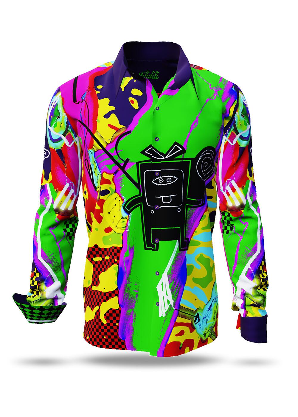 buntes Hemd Herren MILIDILI von GERMENS artfashion