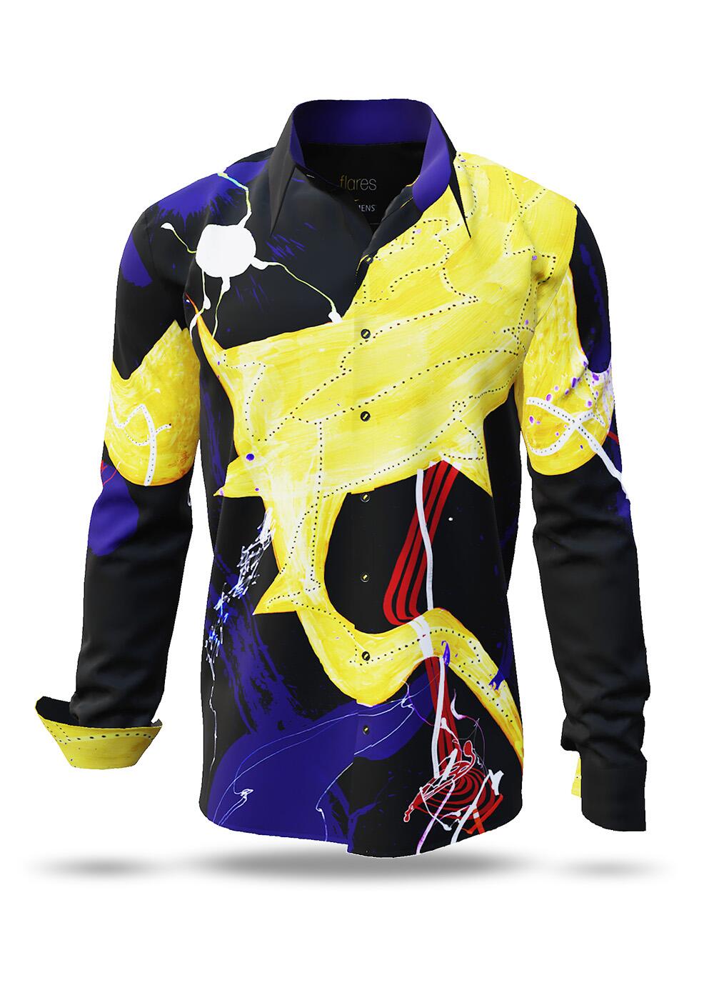 dunkles Hemd Herren FLARES von GERMENS artfashion