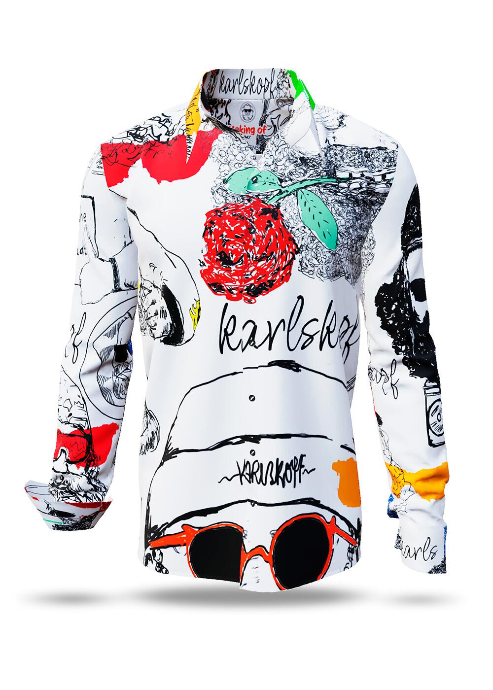 Hemd Herren Langarm KARLSKOPF MAKING OF DAY von GERMENS artfashion
