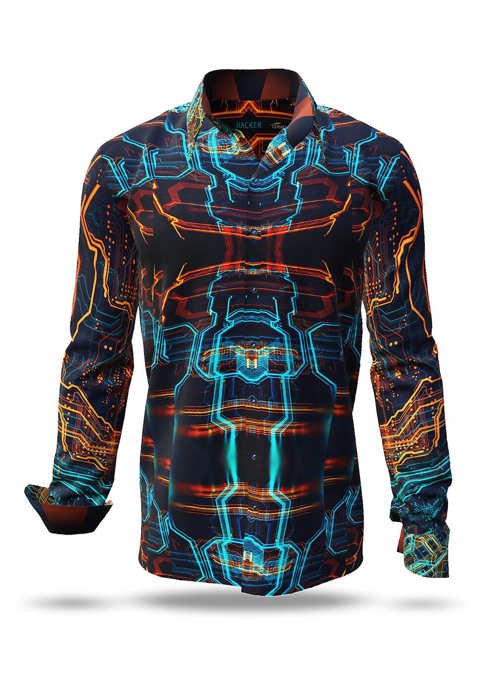 dunkles Hemd Herren HACKER von GERMENS artfashion