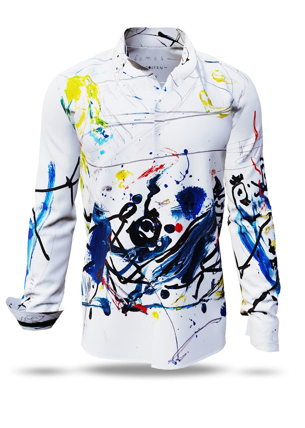 buntes Hemd Herren FAMOUS von GERMENS artfashion