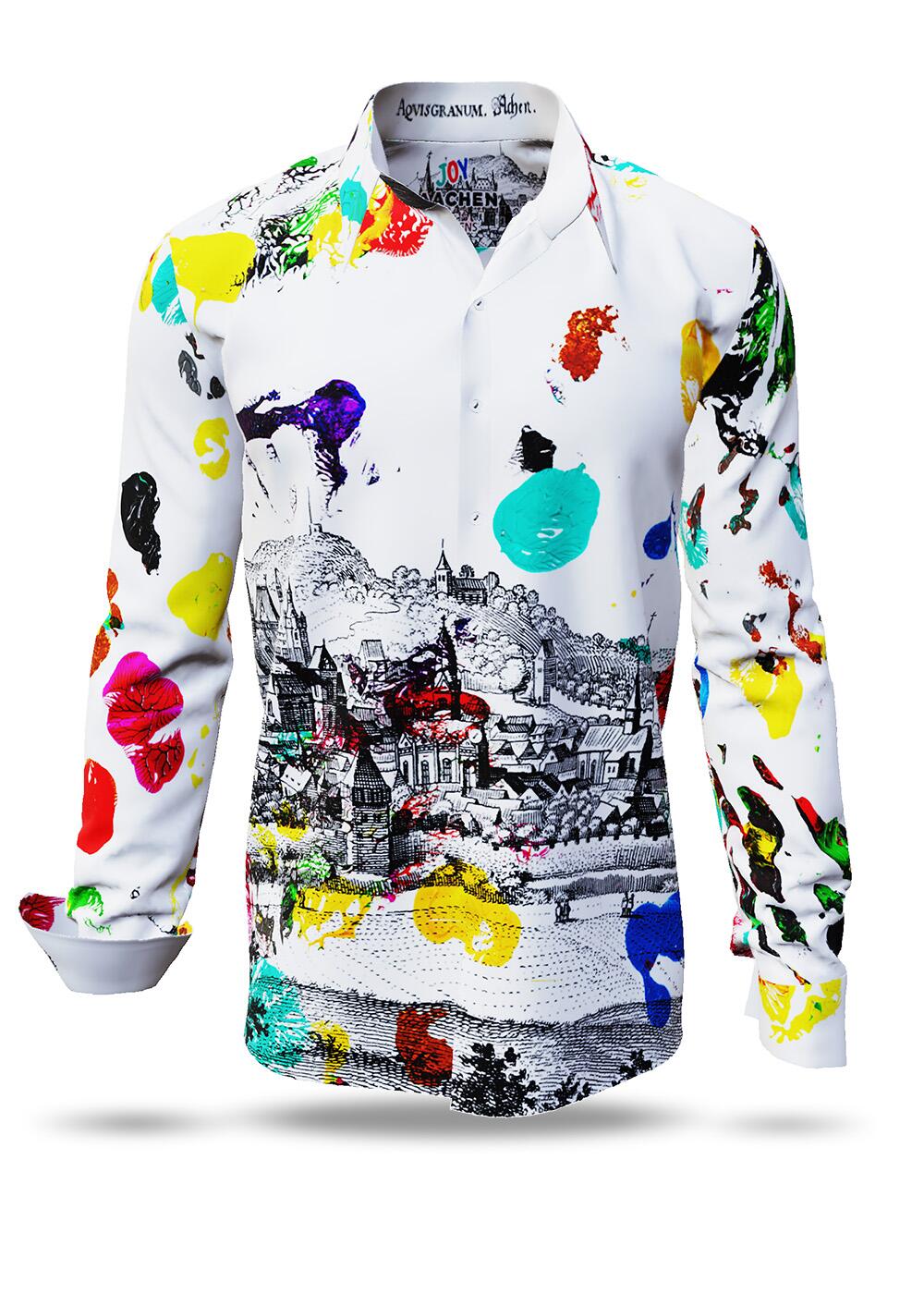 buntes Hemd Herren JOY AACHEN TODAY von GERMENS artfashion