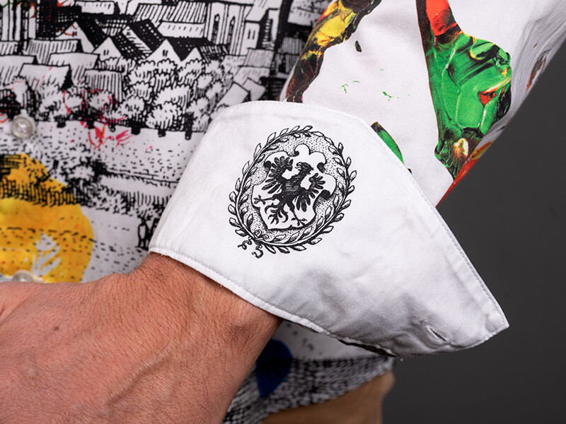 buntes Hemd Herren JOY AACHEN TODAY von GERMENS artfashion - 100 % Baumwolle - Made in Germany