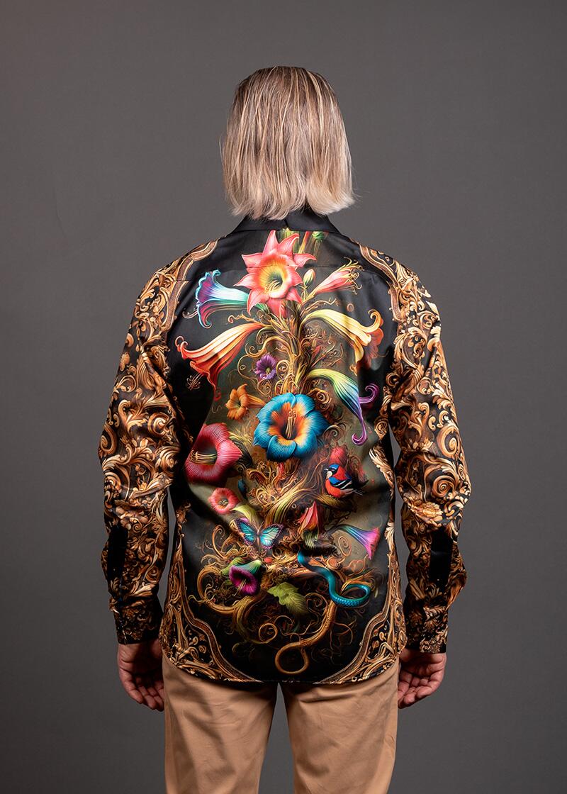 barockes Hemd Herren BAROQUENT von GERMENS artfashion - 100 % Baumwolle - Made in Germany