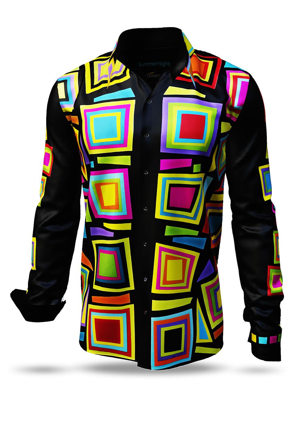 buntes Hemd Herren SUMMERNIGHT von GERMENS artfashion