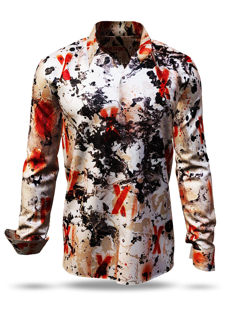 beiges Hemd Herren FADE TO GREY von GERMENS artfashion