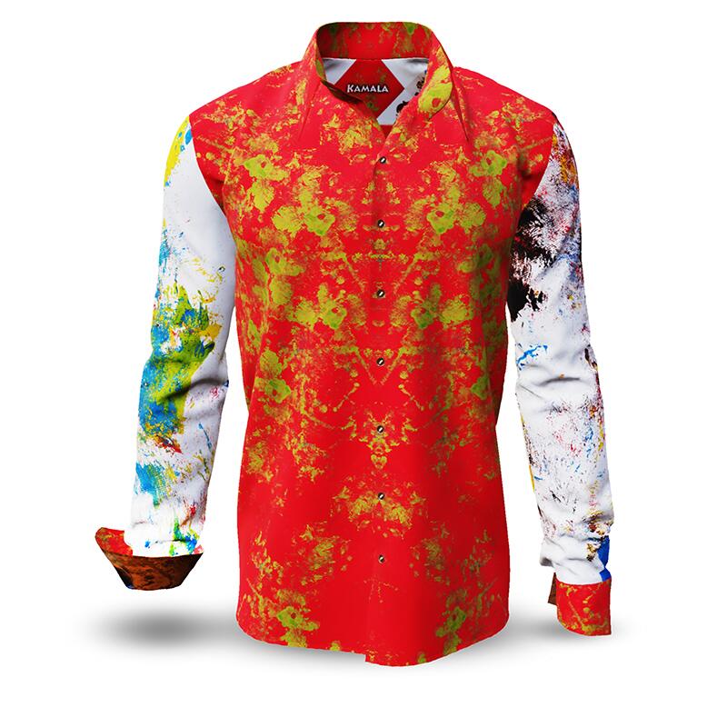 rotes Hemd Herren KAMALA von GERMENS artfashion