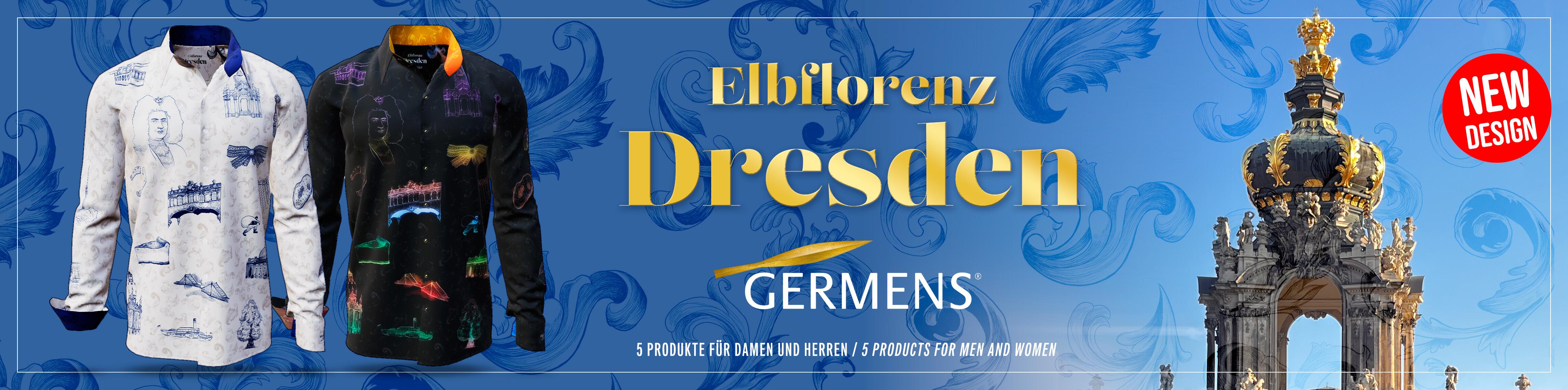 Elbflorenz Dresden - die Kollektion von GERMENS artfashion