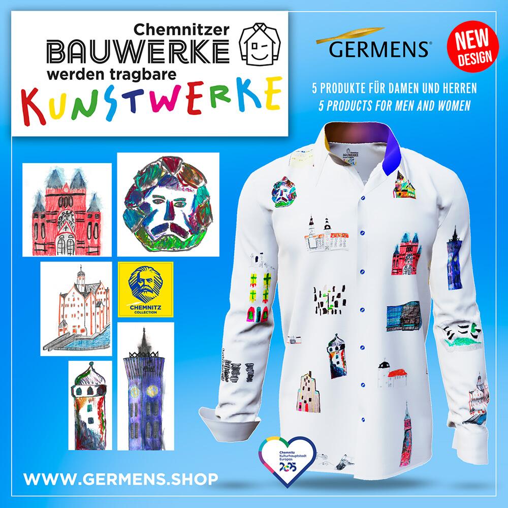 neues GERMENS Design CHEMNITZER BAUWERKE