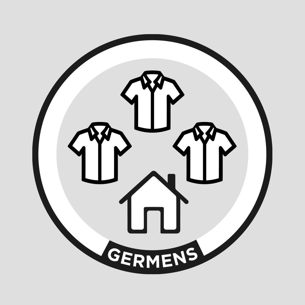 GERMENS Anprobierservice Hemd Herren - Zuerst 3 Größen zuhause anprobieren - dann immer nachbestellen