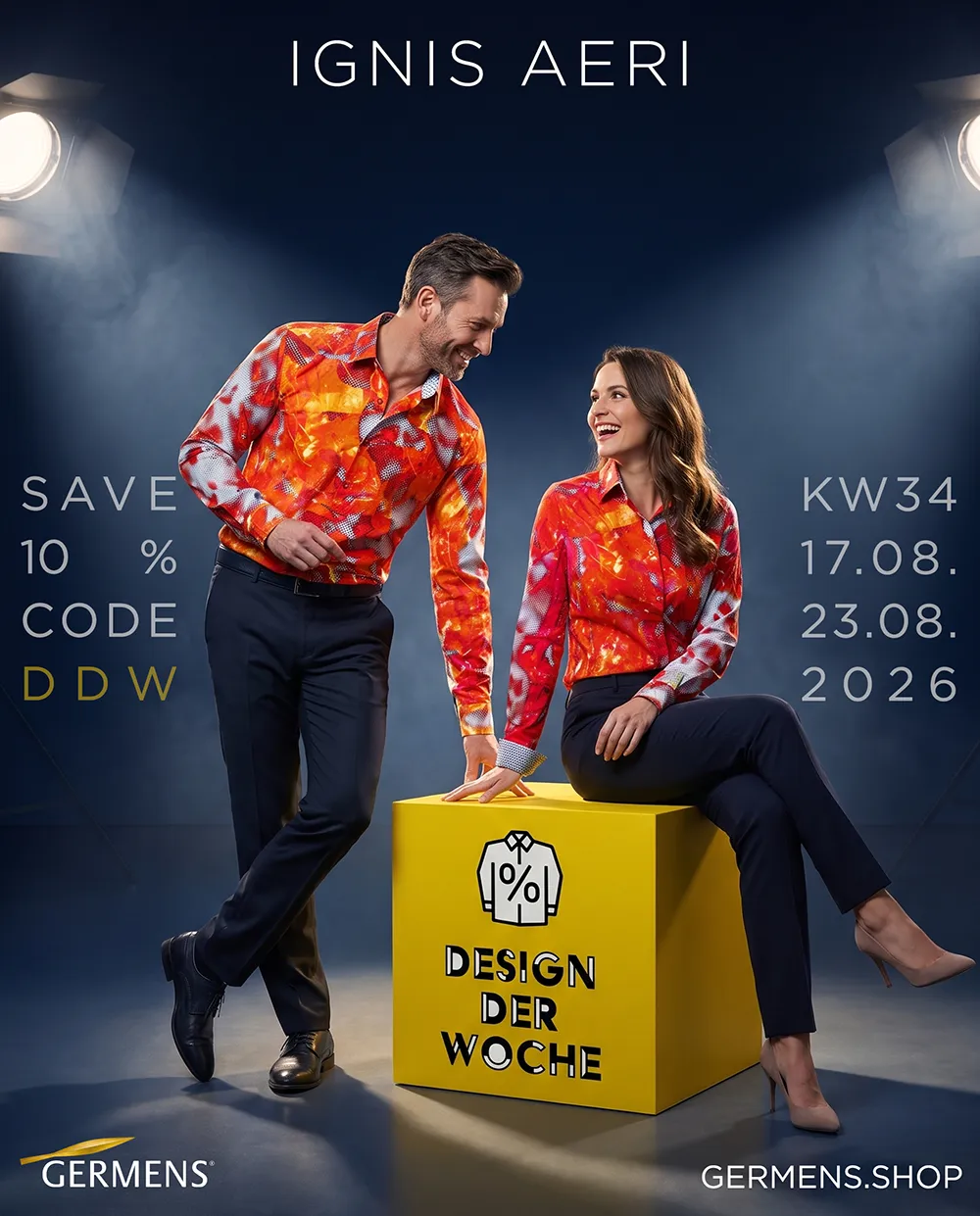 Design der Woche - immer Montags bis Sonntags 10 % sparen auf ausgewähltes Design